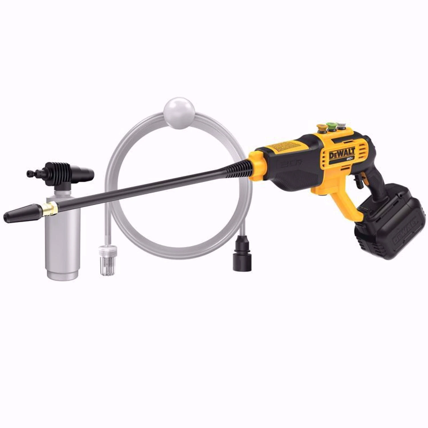 DeWalt DCPW550B 20V MAX Cordless Power Cleaner, Tool Only, 550 PSI