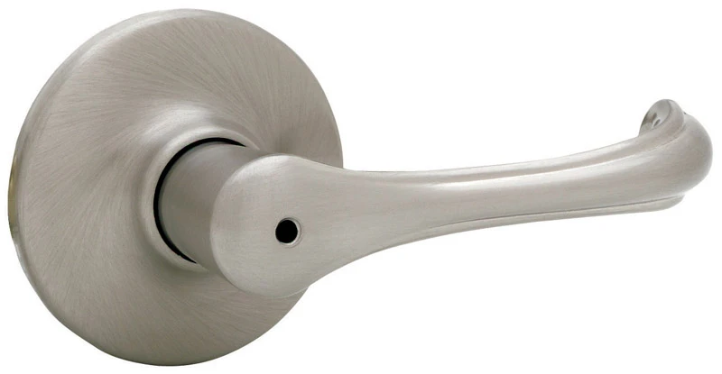 Alfini Satin Nickel Privacy Lockset Ansi/bhma Grade 3 1-3/4 In. Model Glc3310-039