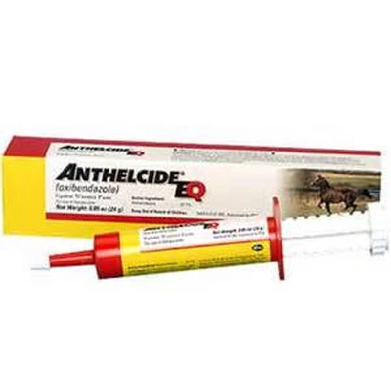 Anthelcide Eq Paste Oxibendazole 24 Gram Syringe For Equine Deworming