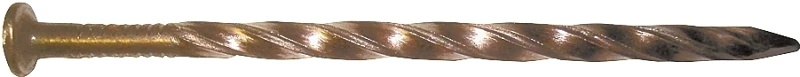 H524s050 12d X 3-1/4" Pole Barn Spiral Nails, Carbon Steel, 50 Lb
