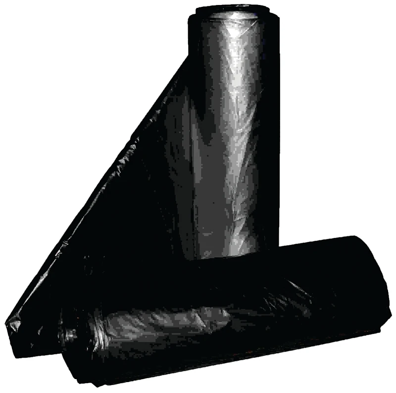 Pg6-6060 Black Can Liner, 55-60 Gallon, Low Density, 100 Count