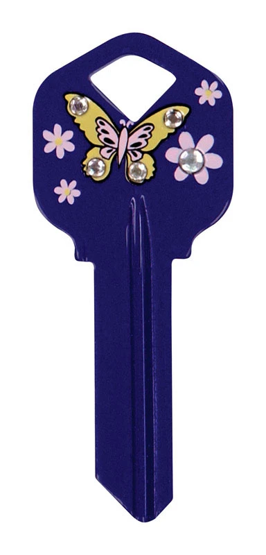Hillman DIVA Butterfly House/Office Universal Key Blank Single sided