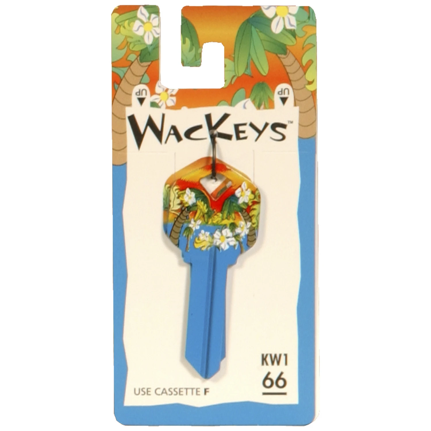 Hillman Wackey Tropical House/Office Universal Key Blank Single sided