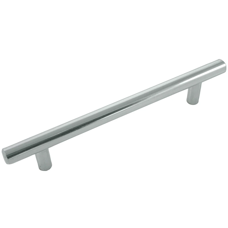 Melrose T-bar Cabinet Pull 128 Mm Polished Chrome 1 Pk Model 87326