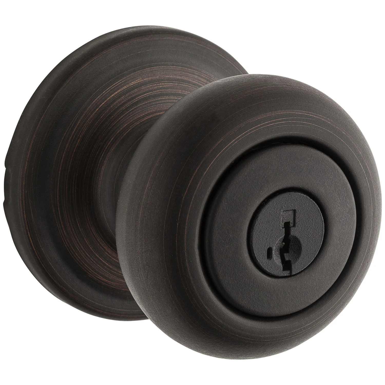 Signature Bronze Juno Entry Knob Lockset With SmartKey