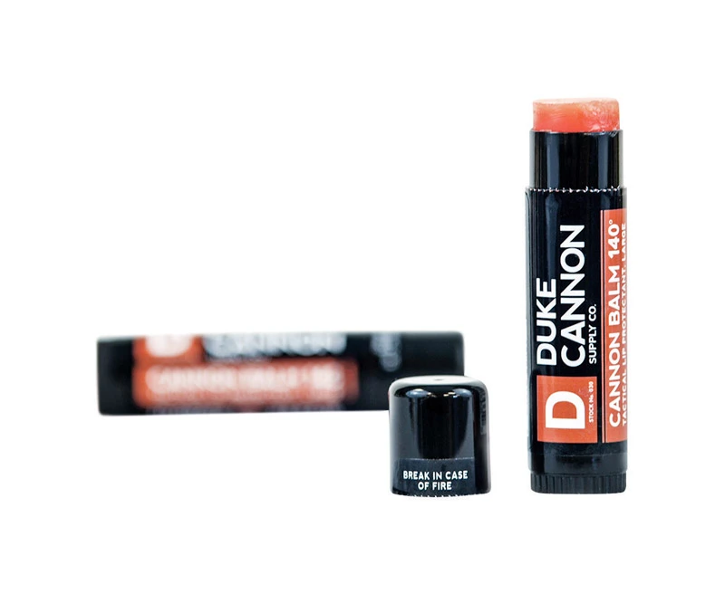 Duke Cannon CBALM1401 Tactical Lip Protectant Balm, Orange, 0.56 oz