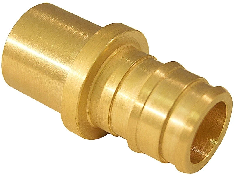 Apollo 1/2 In. Barb X 1/2 In. Male Sweat Brass Pex-a Adapter - Pack Of 50