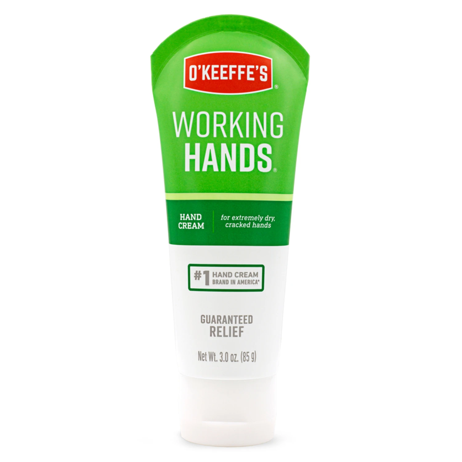 O'Keeffe's Working Hands K0290001 Series Hand Cream, 3 oz Tube, Mild Stearic Acid