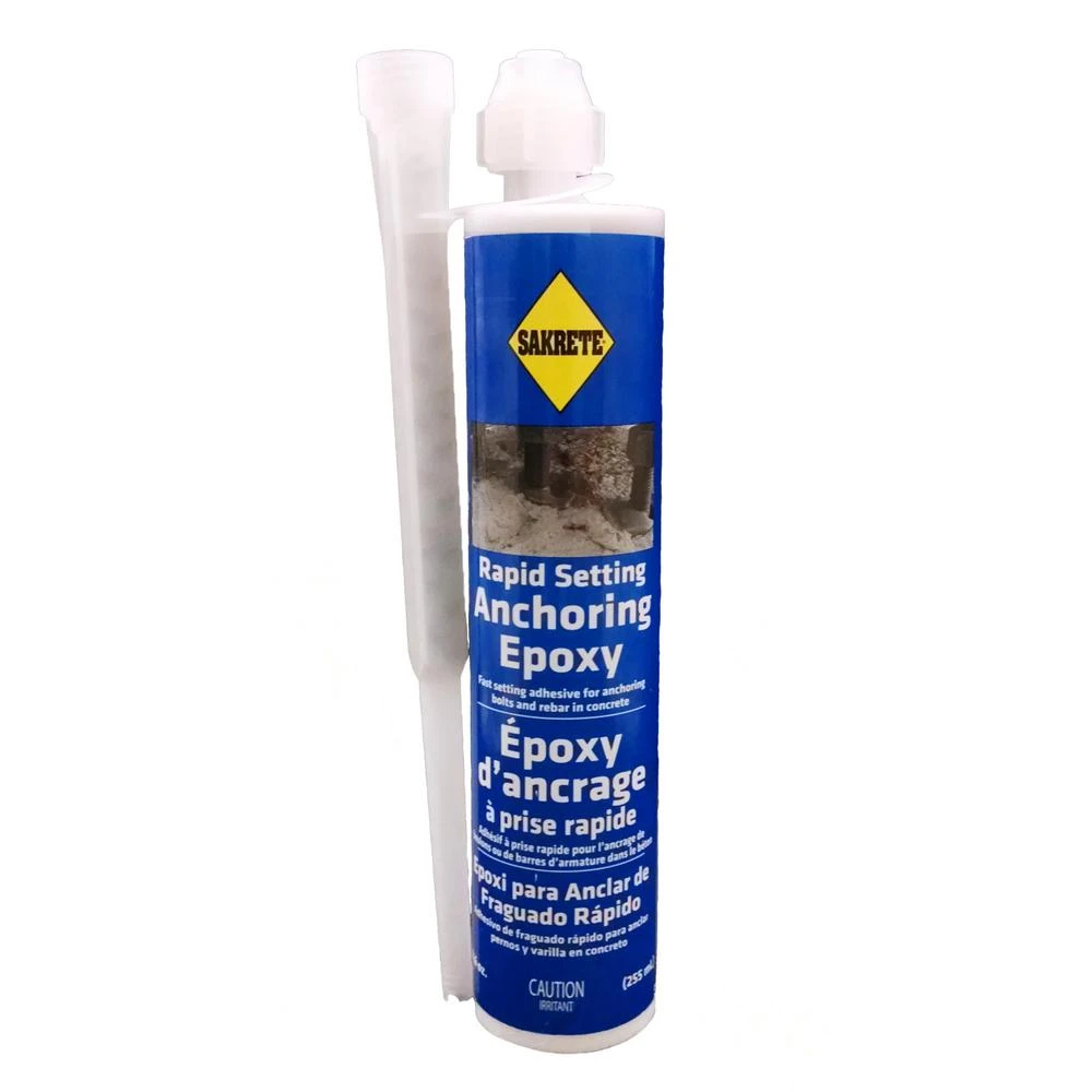 Fast Set Anchoring Epoxy, 8.6 Oz. - Rapid Setting, Solvent Free