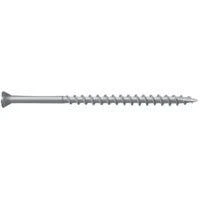 0353150s Trim Head Screws, White, #8 X 2-1/2 In, 100 Count, Stainless Steel