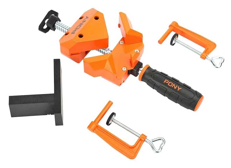 90 Degree Angle Clamp, For 2-In. Butt Joints & 1-1/8-In. T-Joints