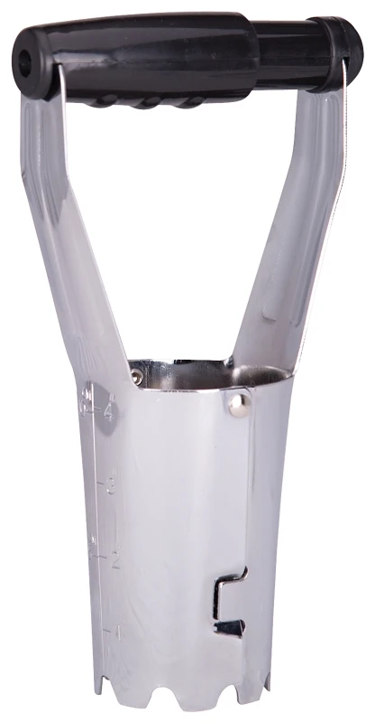 Gt8801 Bulb Planter, 2-1/4 In Diameter X 4-1/4 In Height, Steel Head, 9 In Overall Length