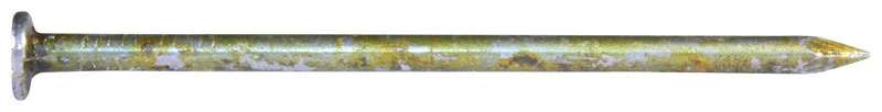 20d Vinyl-coated Sinker Nails, 3-3/4 In L, 1 Lb, Checkered Head