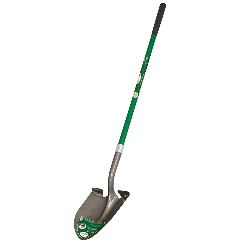 34597 Ergonomic Shovel With Fiberglass Handle, 47 In Long