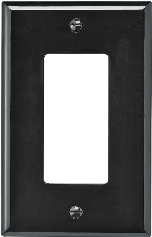 Cooper Pj26b 1-gang Mid-size Brown Decorator Wall Plate, Polycarbonate, Pack Of 20