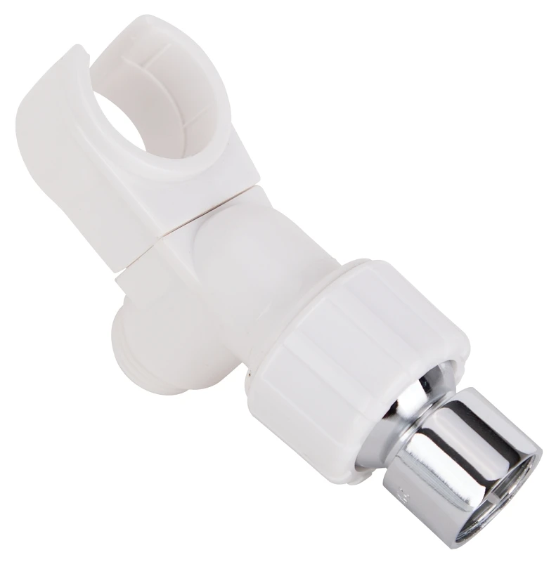 B1105wh White Shower Arm Bracket For Handheld Shower Heads