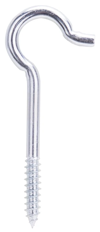 Mintcraft Lr312 #4 Zinc Steel Ceiling Hook, Pack Of 50, Ideal For Hanging