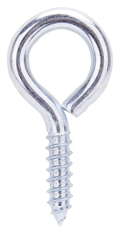 Lr207 No. 0 Zinc Large Steel Eye Screw - Pack Of 50