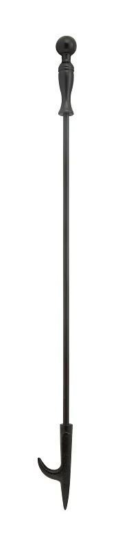 27 Inch Black Fireplace Poker With Long Handle - Model A753bk-c