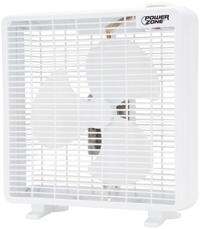 F-1022 10-inch Box Fan With 3-speed Motor And Carry Handle