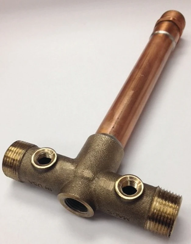 705sb 1-inch X 10-inch Tank Cross With 1-1/2-inch Fittings
