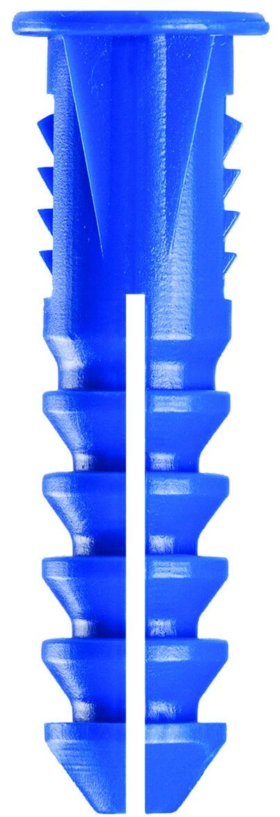 193r Plastic Screw Anchor, 1-1/4 In, Heavy-duty For Hollow Walls