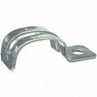 62191b 1 Hole Service Entrance Strap, Steel, Pack Of 100