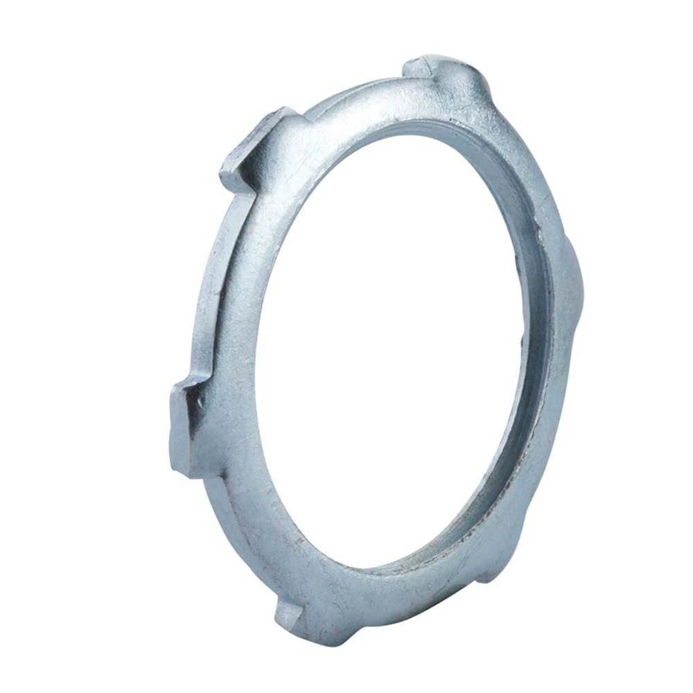 61920b 2 In. Rigid Conduit Locknuts (50-pack) For Indoor/outdoor Use