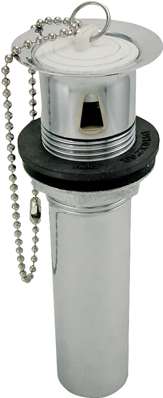 Pp3112pc Pop-out Lavatory Plug, Brass, Chrome, 1-1/4" X 12", 2 Pieces