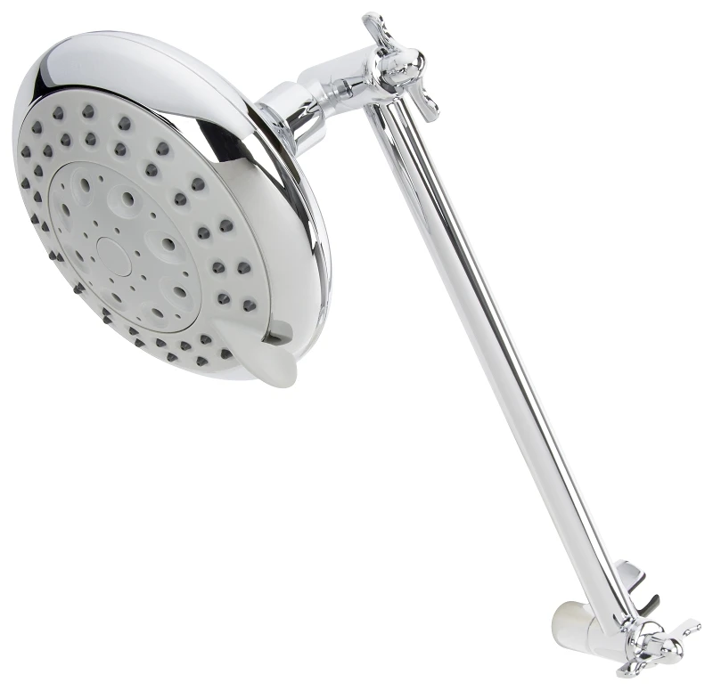 K730cp 5-function Adjustable Arm Showerhead, Polished Chrome, 4-3/4 In Diameter
