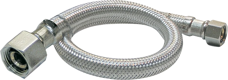 Ez 3/8 In. Compression X 1/2 In. D Fip 20 In. Stainless Steel Faucet Supply Line