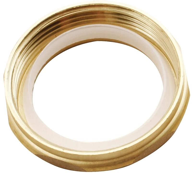 Pp809-18 Slip Joint Nut With Washer, 1-1/2 X 1-1/2 In, Brass