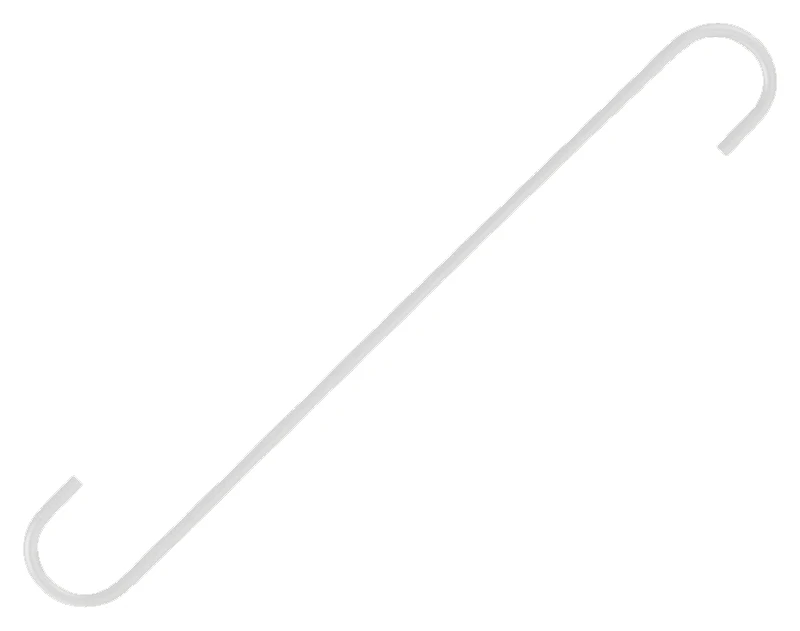 Gb0133l 12-inch White S Extender Hook For Hanging Plants And Decor
