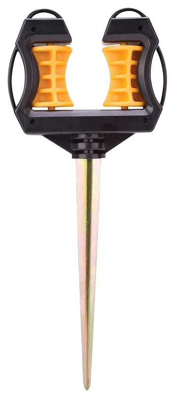 Gm-203 Deluxe Hose Guide, 10-5/8 In Oal, Plastic With Metal Spike