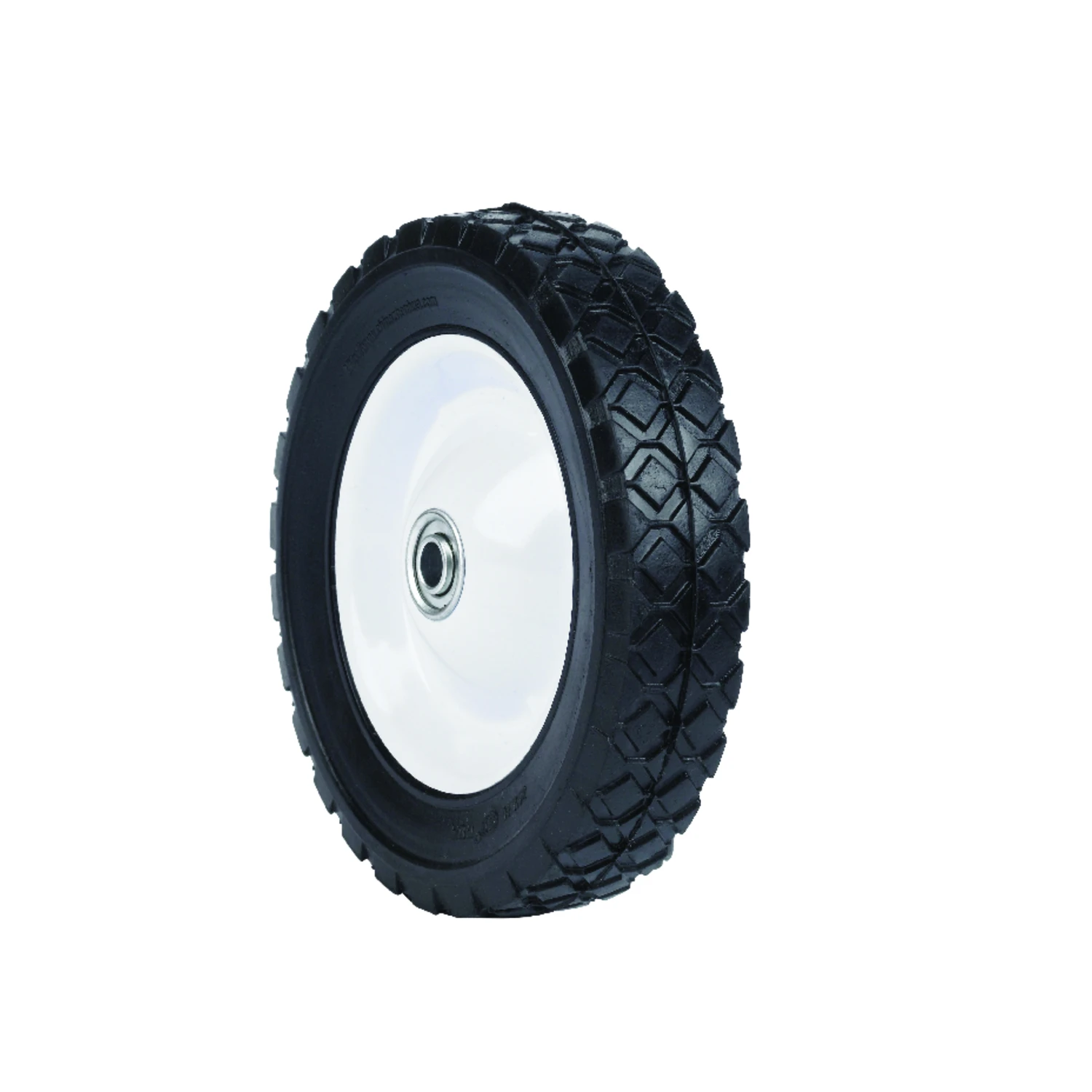 Universal Offset Hub Replacement Lawn Mower Wheel, Steel, 8 In.