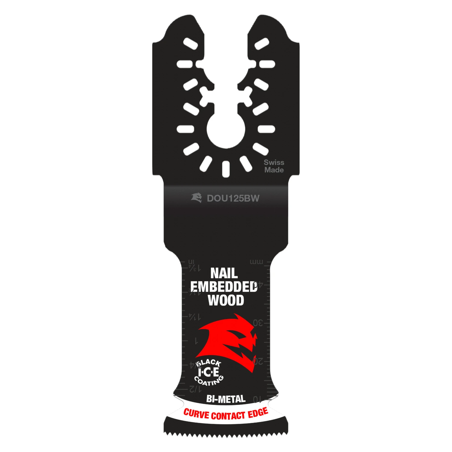 Bi-Metal Oscillating Tool Blades, For Nail-Embedded Wood, 1-1/4-In., 3-Pk.