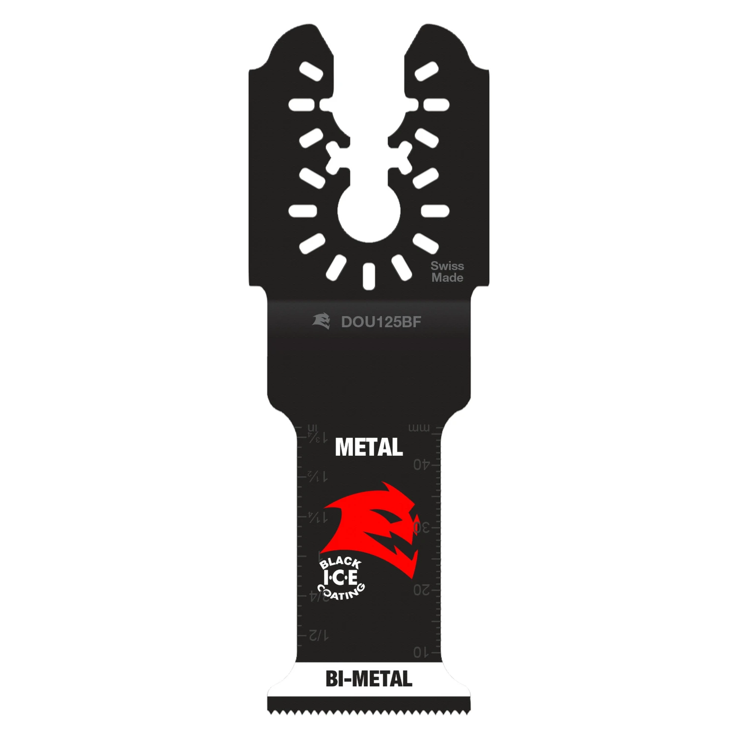 Dou125bf 1-1/4 In. Bi-metal Oscillating Blade For Metal, Universal Fit, 1 Pk