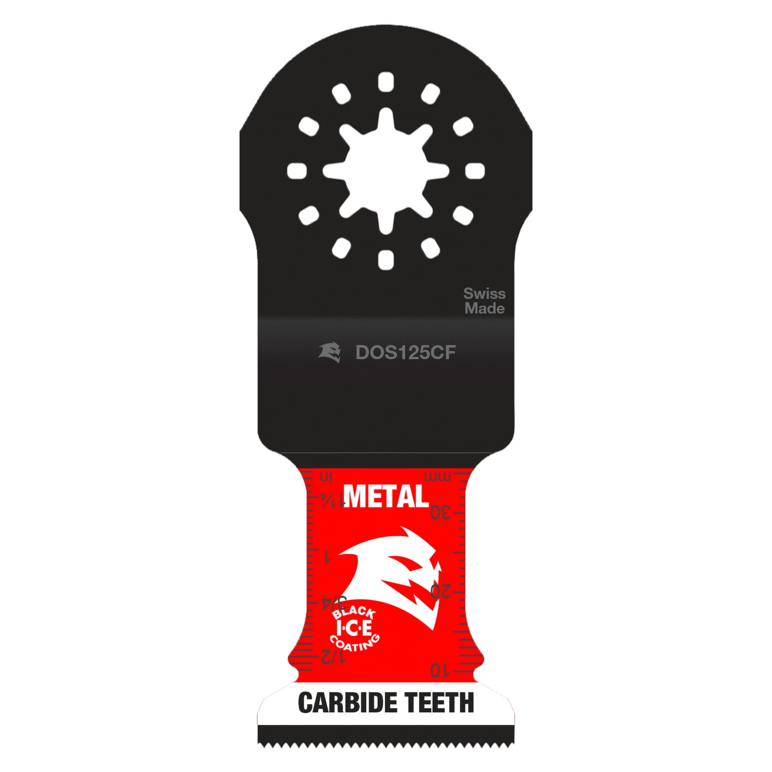 Starlock Carbide Oscillating Tool Blades, For Metal, 1-1/4-In., 3-Pk.