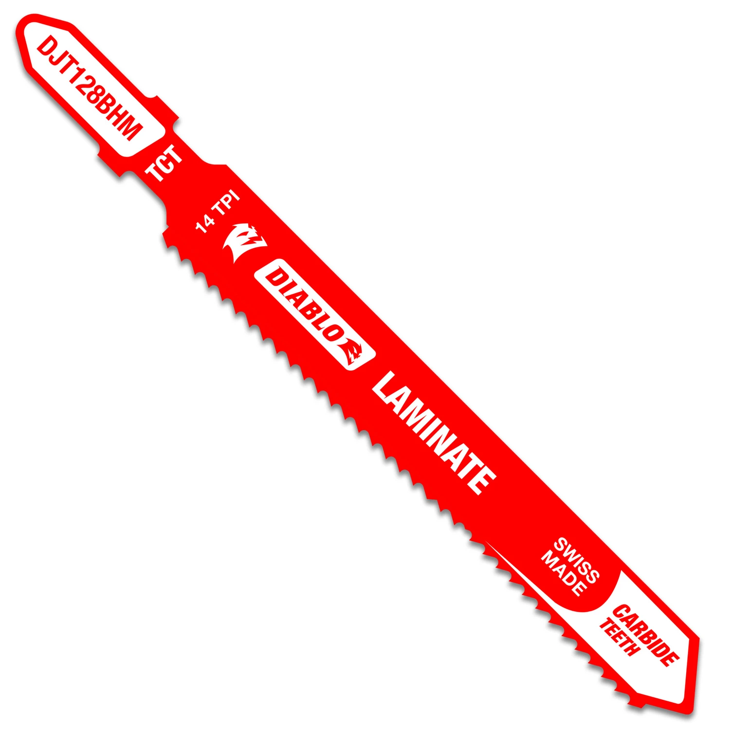 T-Shank Jigsaw Blade, Carbide, For Laminate, 14 TPI, 3-5/8-In.