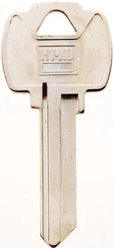 Hy-ko Fa2 Key Blank For Falcon Locks, Brass, Nickel Plated, Pack Of 10