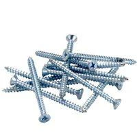 Knape & Vogt Cd-0105 Fast Mount Screws, 14-pack, Heavy-duty Zinc Phillips Flat Head