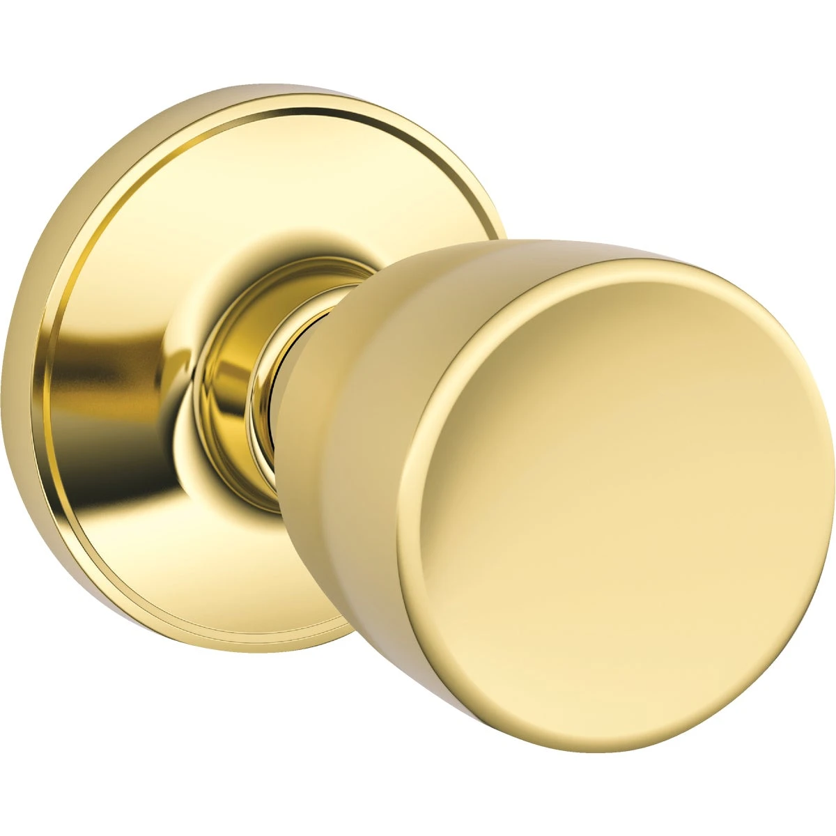 J10vbyr605 Bright Brass Hall & Closet Passage Door Knob Set