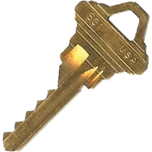Sc1-br Brass Key Blank Type 1145, Pack Of 50