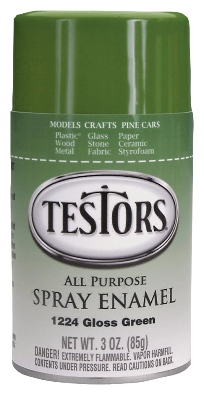 3 Ounce Gloss Green Spray Enamel Paint Model 1224t