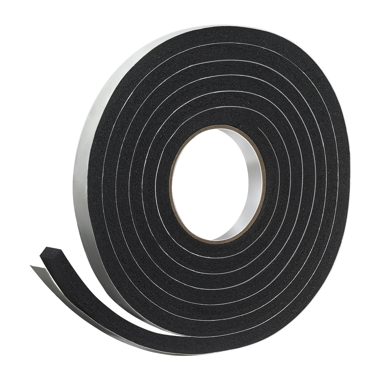 Rubber Foam Weatherseal Tape, 3/4W x 7/16 In. T x 10 Ft.