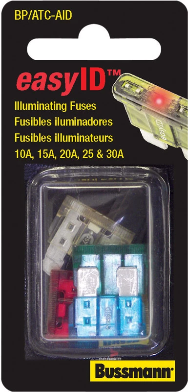Bussmann BP/ATC-AID Fuse Kit, Blade Fuse, 32 VAC, 10 to 30 A
