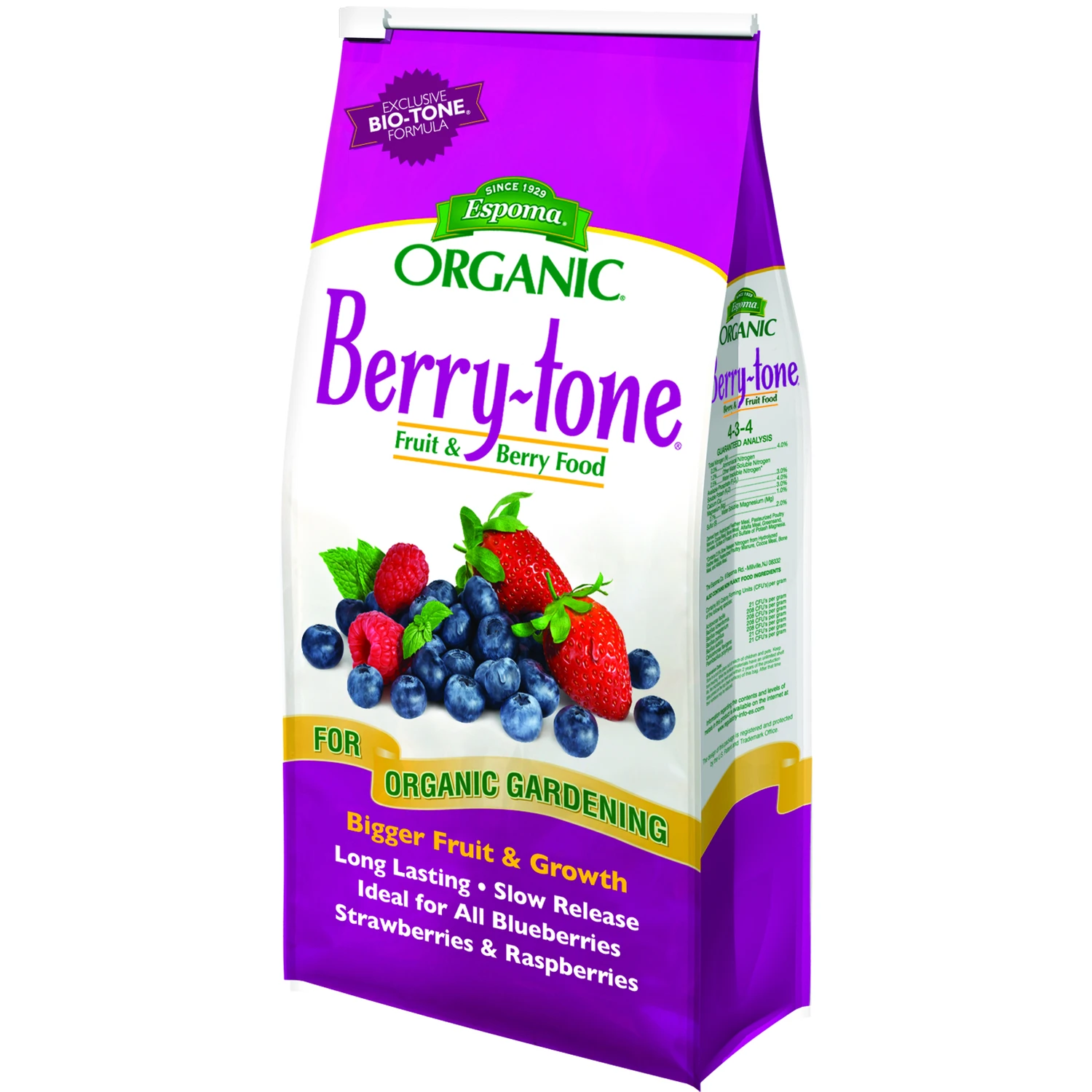 Berry Tone Plant Food, 4-3-4, 4 Lbs.