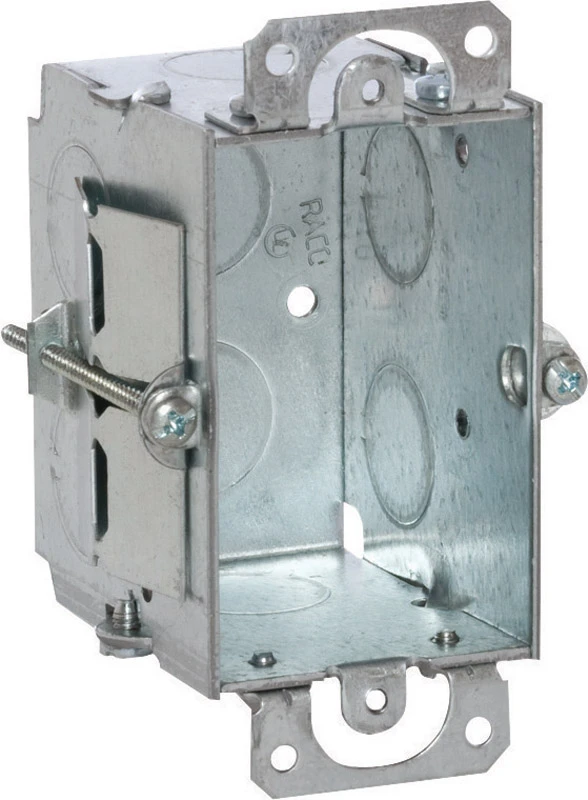 Old Work Switch Box,3 x 2-1/2 In. Deep