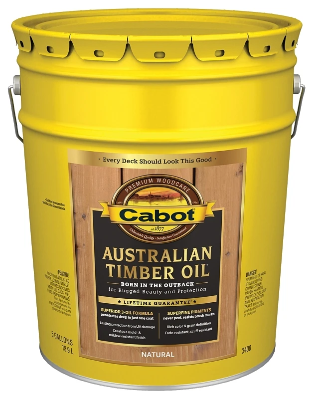 Australian Timber Oil, Natural, 5-Gals.