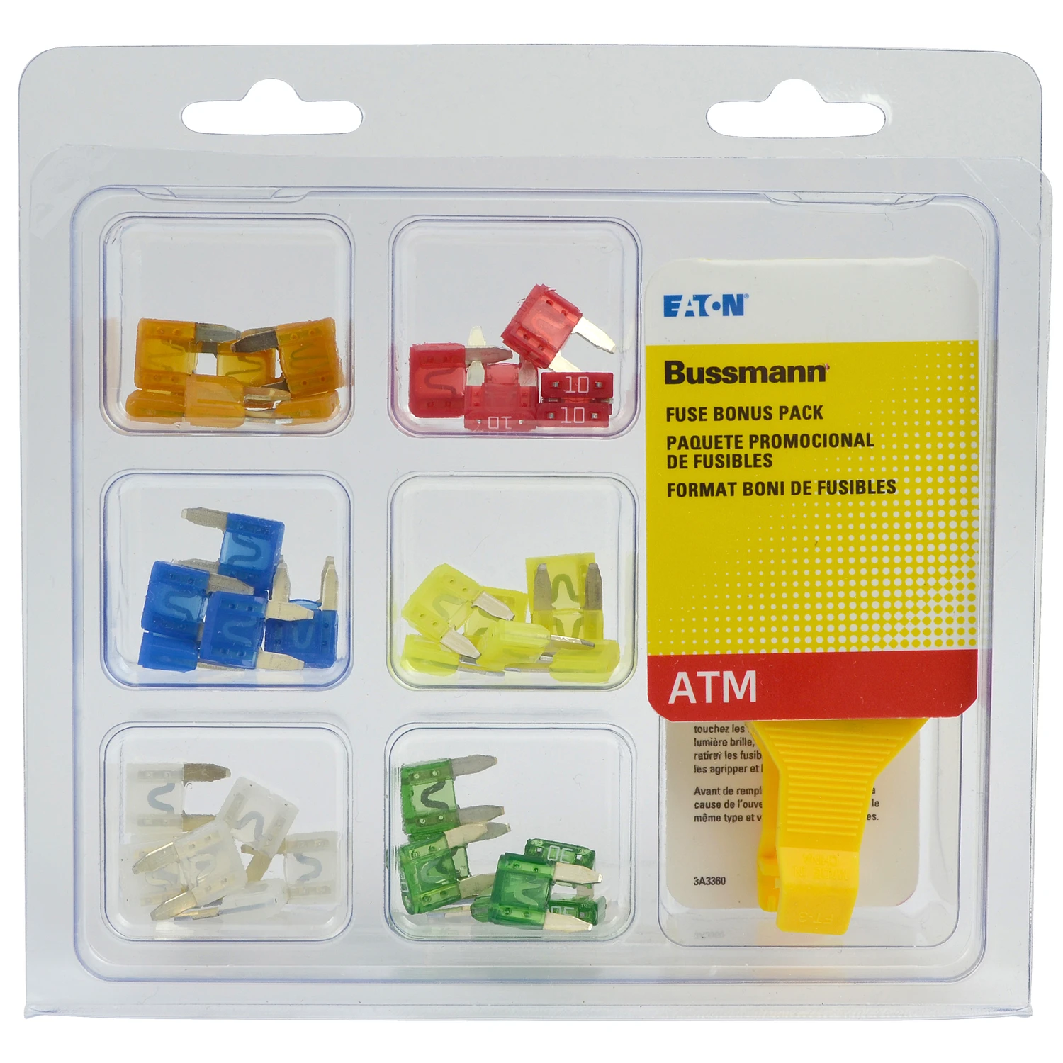 Bussmann NO.43 Fuse Bonus Kit, Includes (1) FT-3 Combination Fuse Tester/Pullers